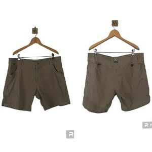 Kuhl Tan Khaki Hiking Outdoor Shorts Size 40